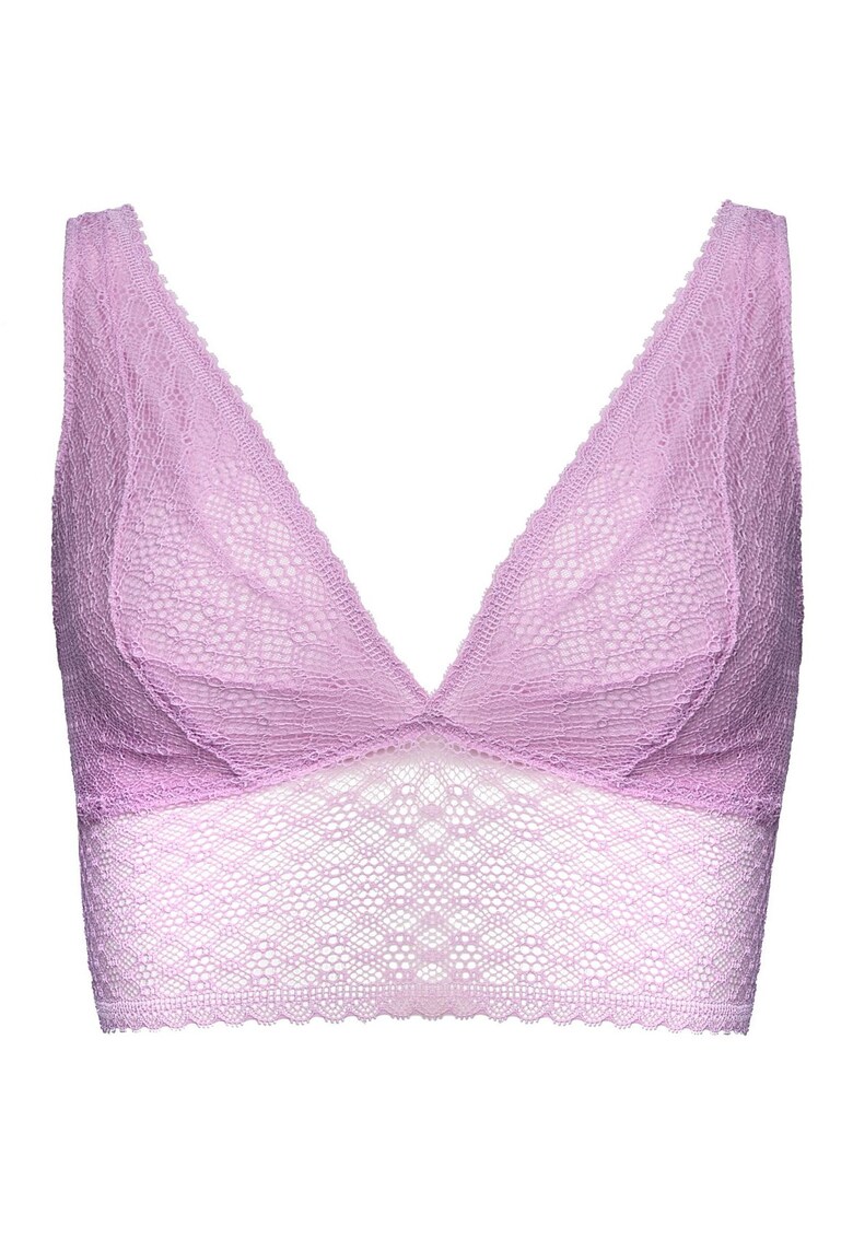 Sutien dama cu dantela Roz Combria Roz