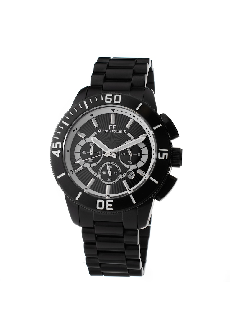 Ceas barbati - quartz - carcasa inox - 40mm - curea inox