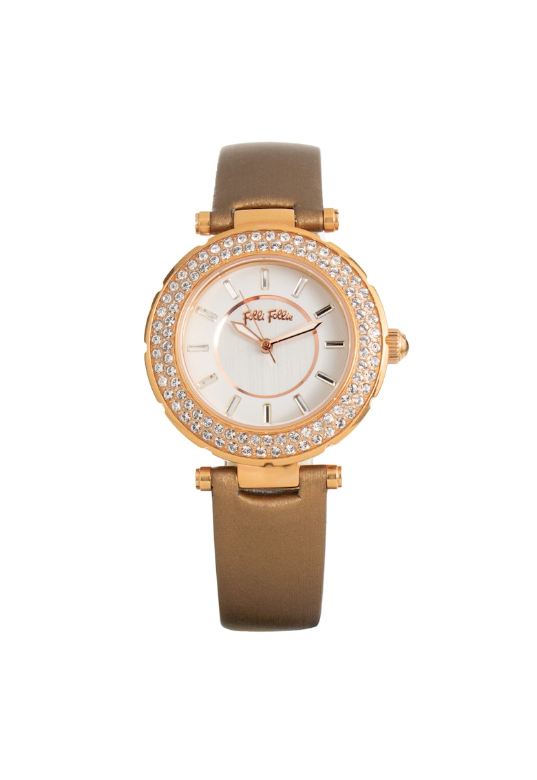 Ceas dama  quartz - inox - piele naturala - 35mm