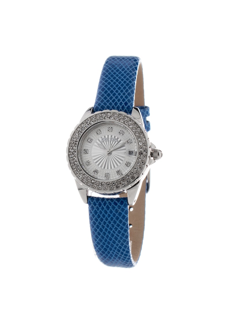 Ceas dama -  mecanism quartz - inox - piele naturala - 28mm