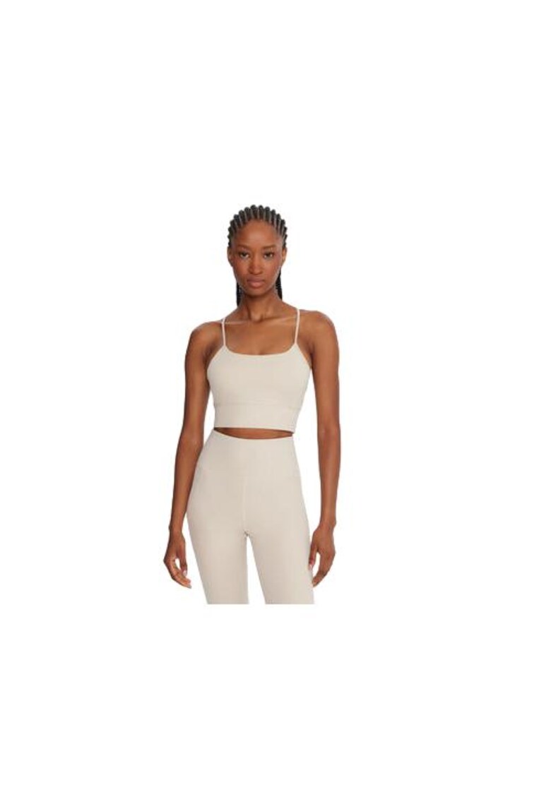 Bustiera sport dama - bej - 82% poliester - 18% elastan