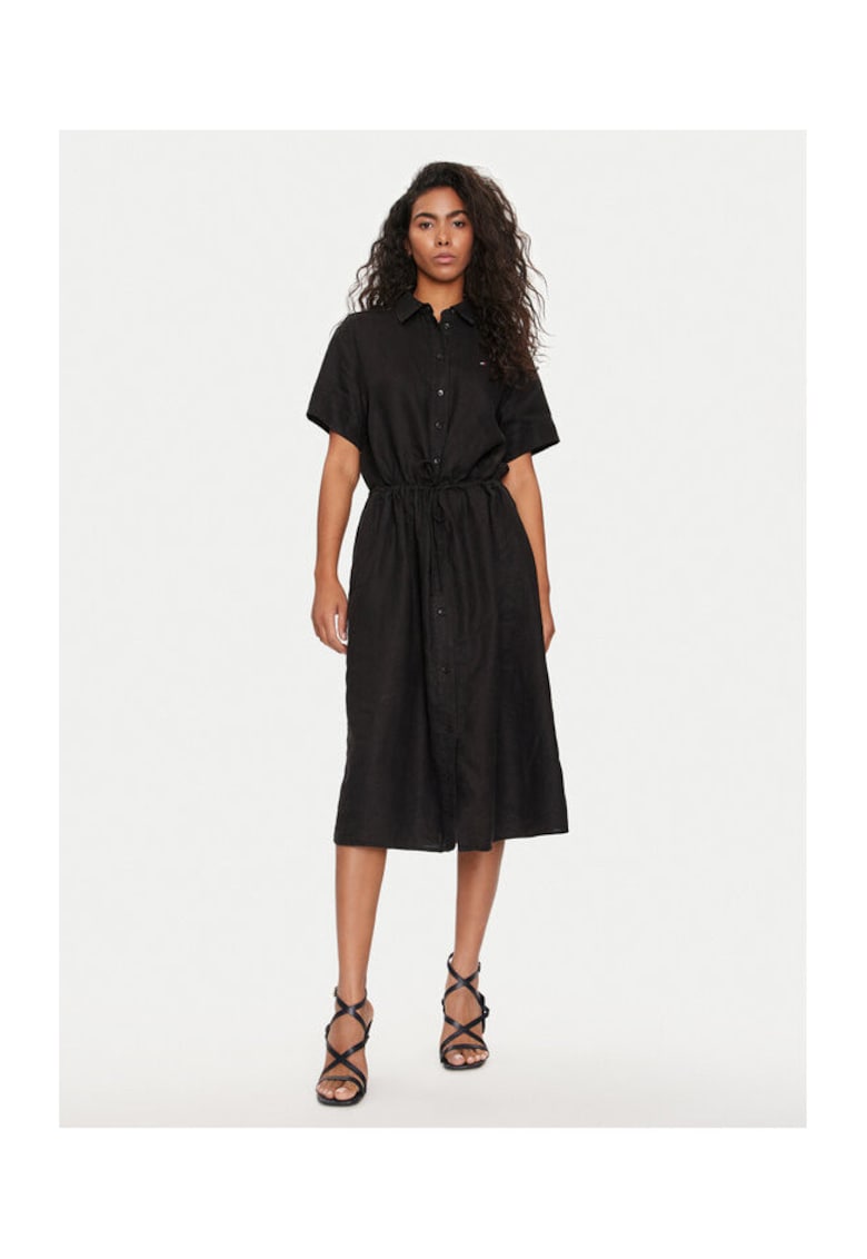 Rochie camasa Dama - Negru - 100% in -