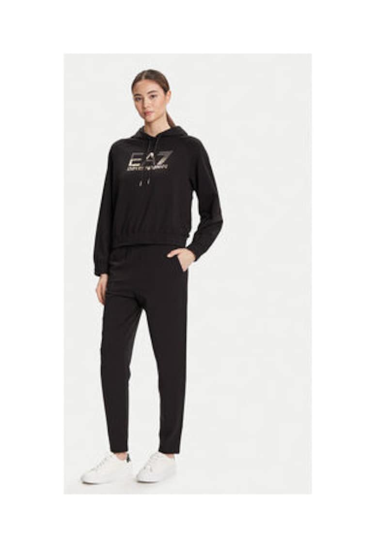 Trening Emporio Armani negru - bumbac organic - modal