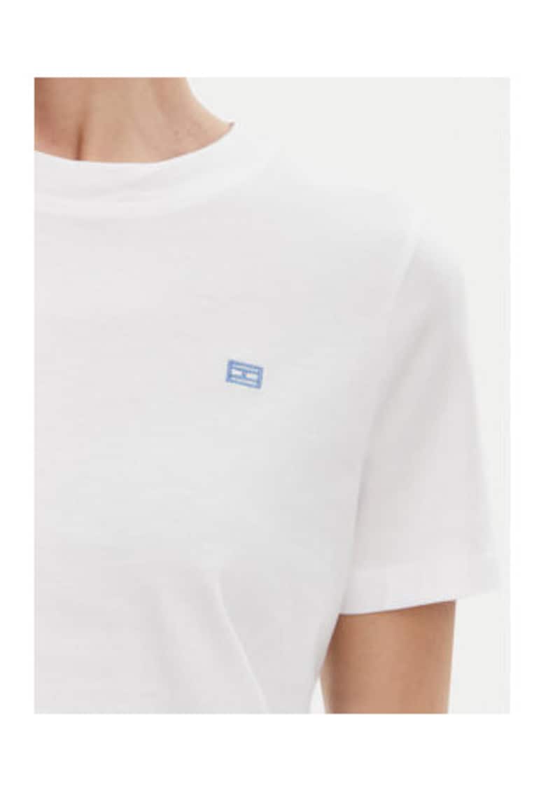 Tommy Hilfiger Tricou Dama - Alb - 100% bumbac -