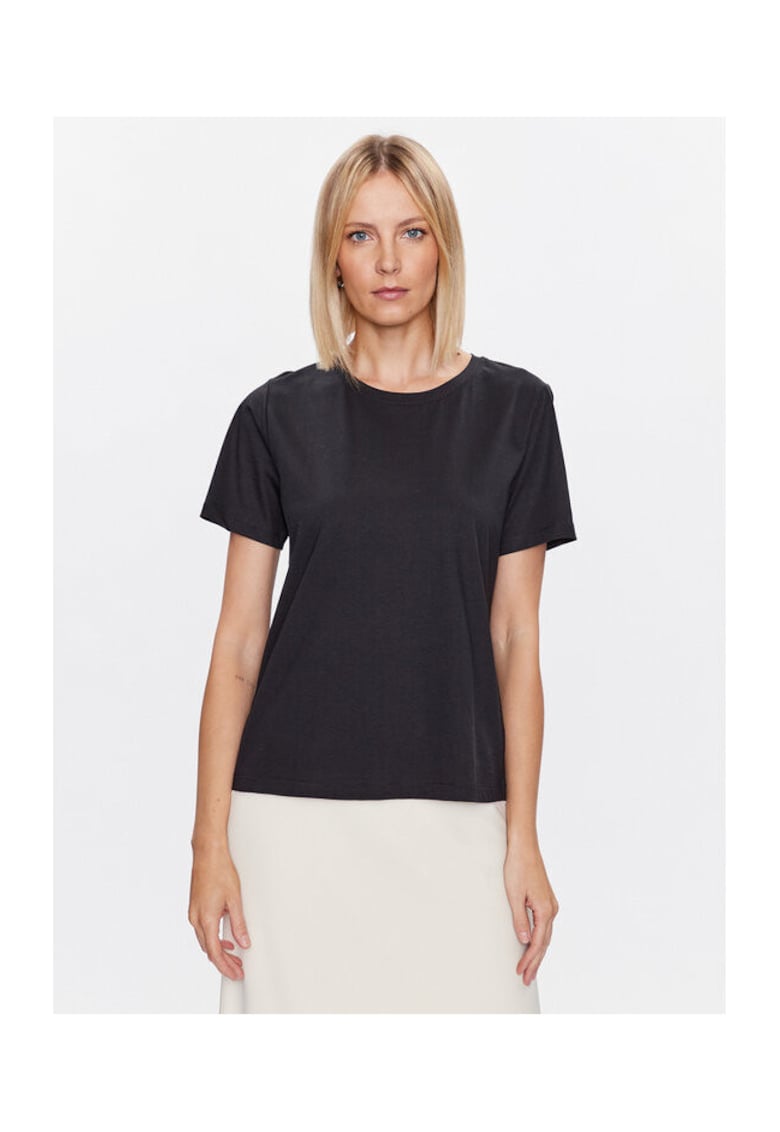 Tricou Dama - Negru - 100% bumbac