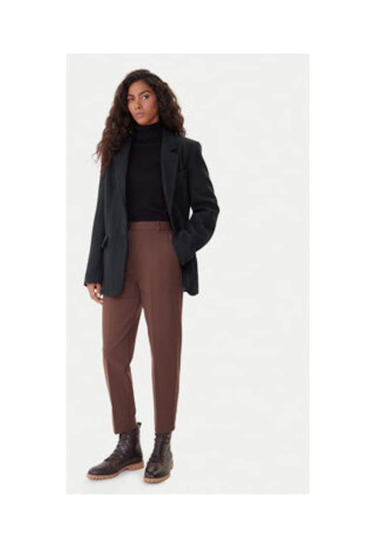 Sacou dama - negru - 78% poliester - 20% lana -