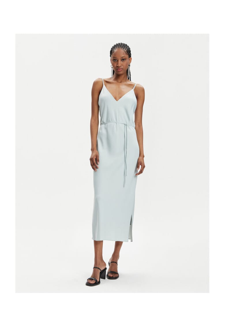 Rochie de vara - verde - 100% poliester reciclat -