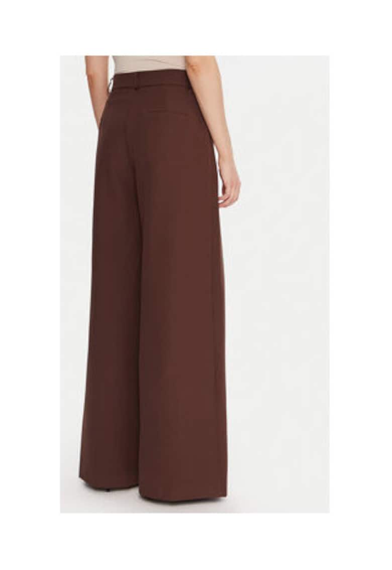Maryley Pantaloni de stofa Dama - Maro - 90% poliester - 10% elastan -