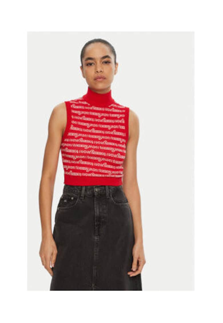 Top de dama - Rosu - 100% bumbac -