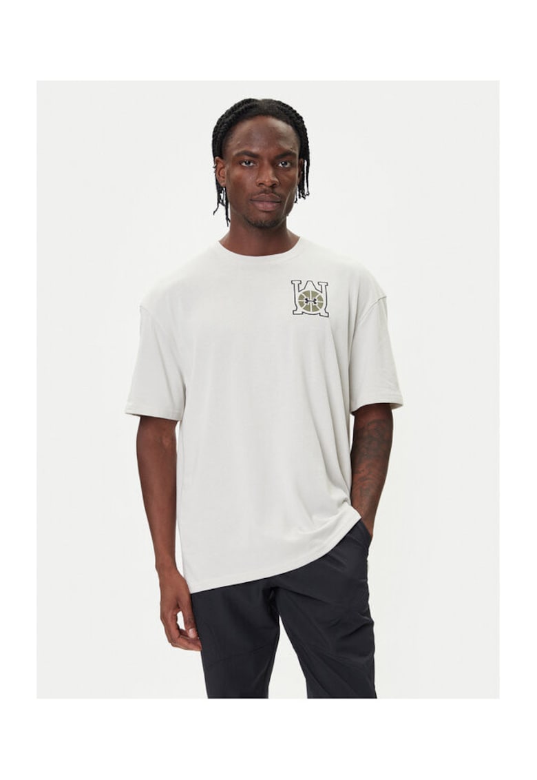 Tricou barbati - alb - 60% bumbac - 40% poliester -