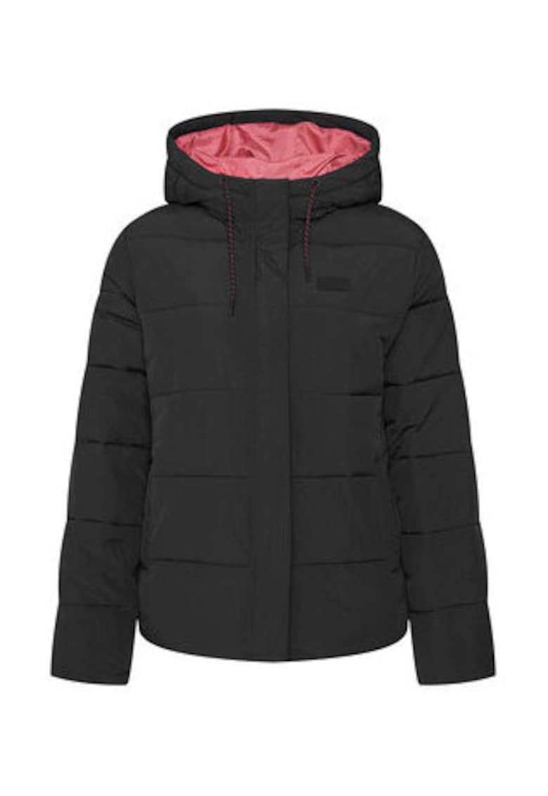 Geaca de tranzitie dama - neagra - nailon -