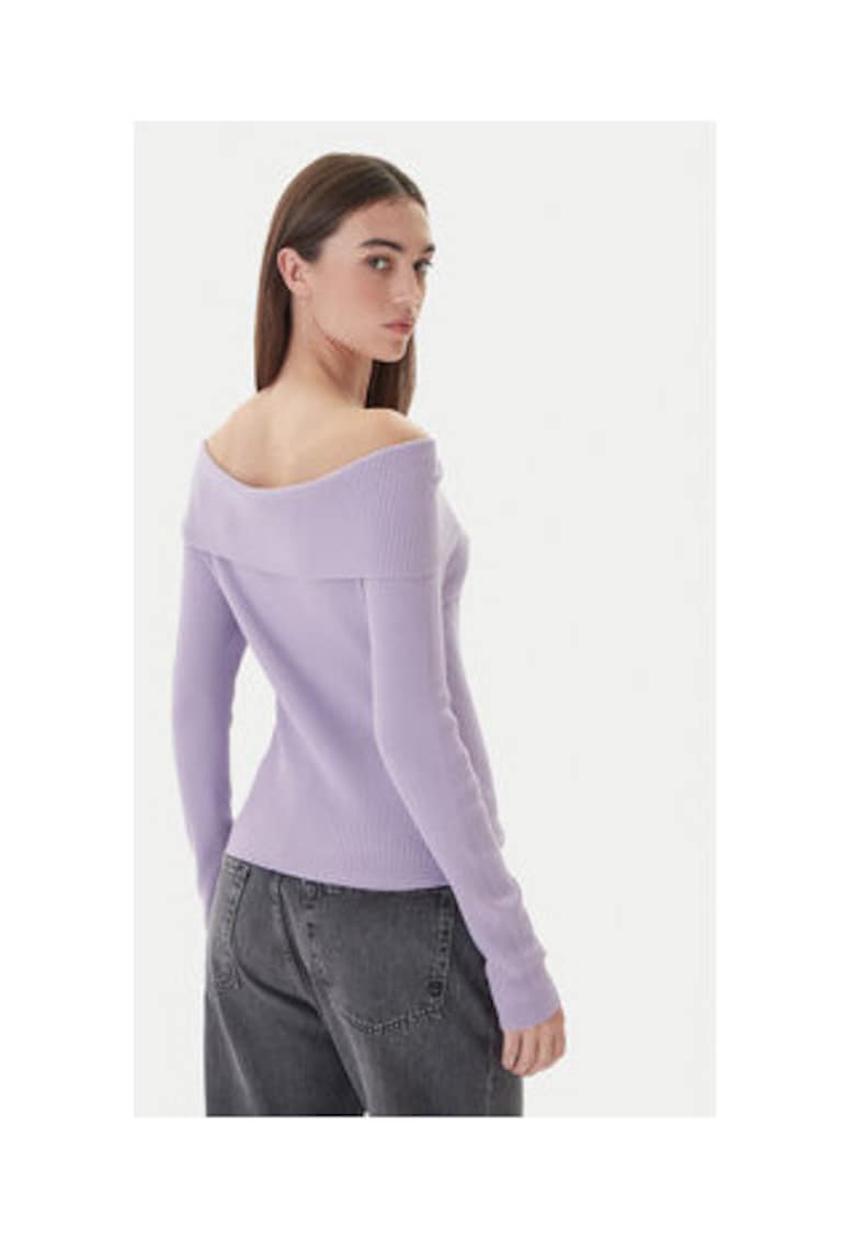 Pulover Dama - Mov - 63% viscoza - 37% poliamida - OS