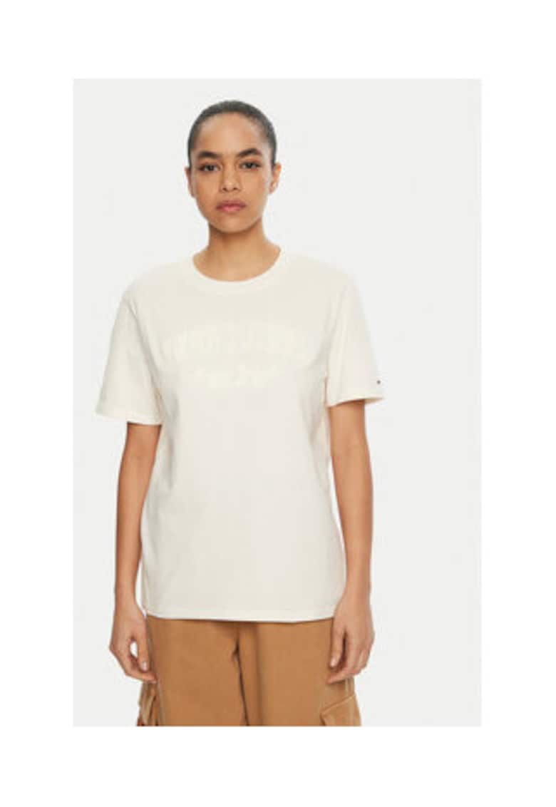 Tricou dama - Alb - 100% bumbac -