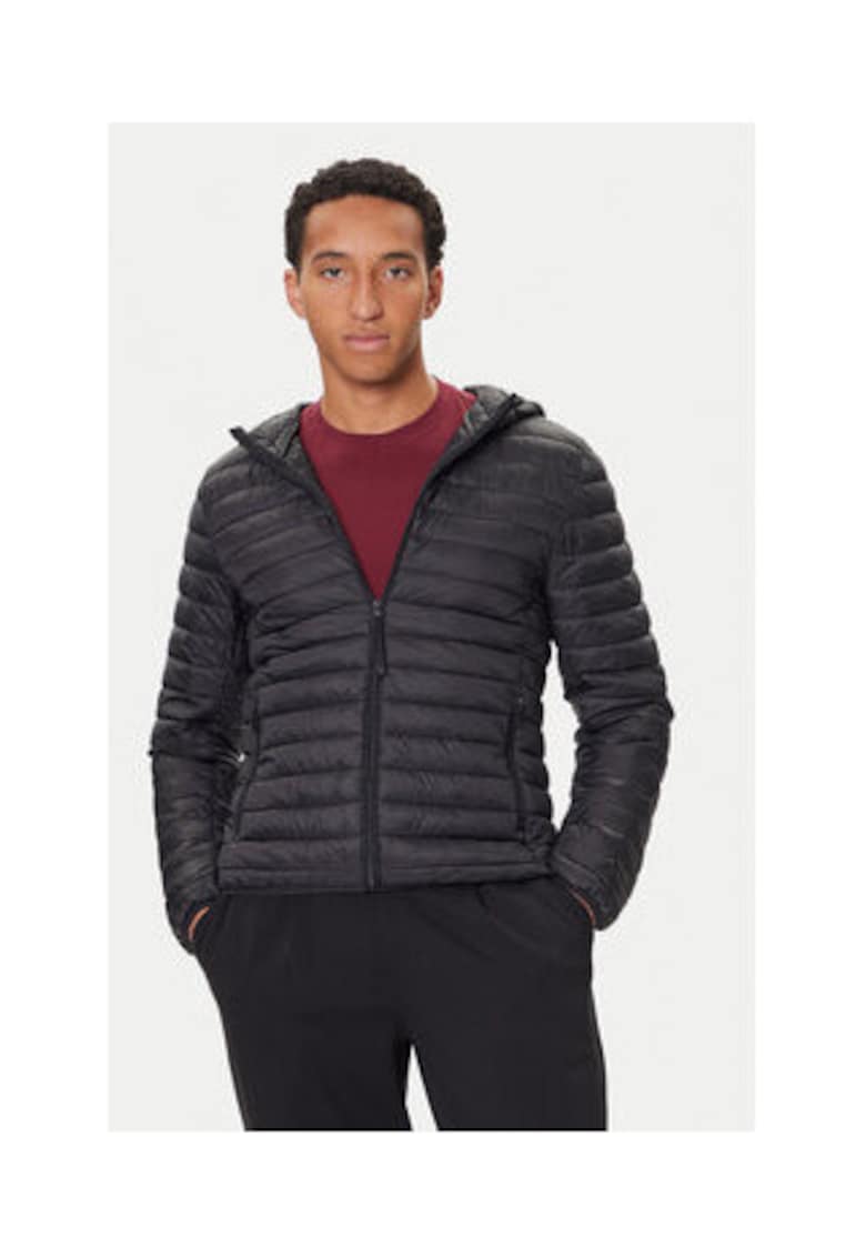 Geaca de tranzitie barbati - neagra - 100% nailon -