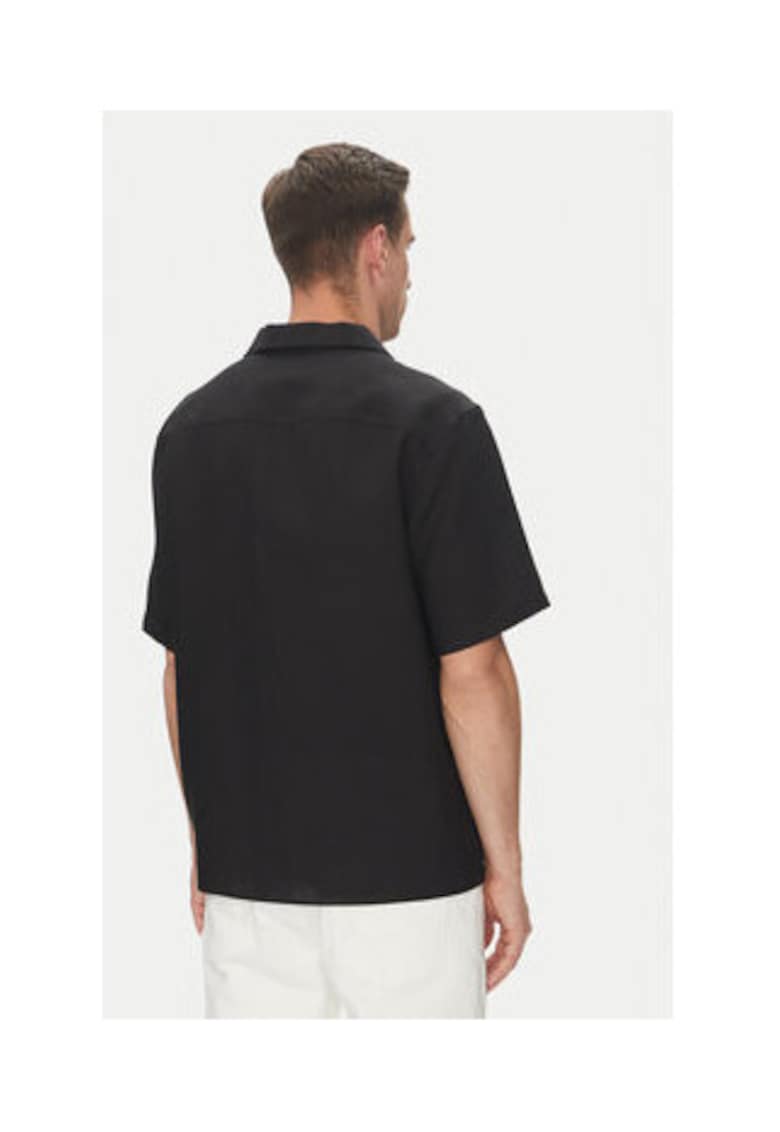 Camasa Barbati - Negru - 60% in - 40% poliester -