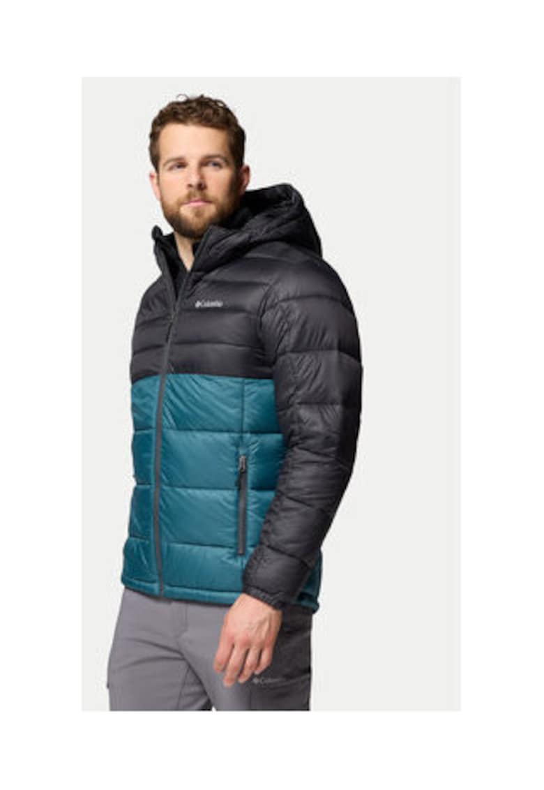 Geaca de iarna barbati - albastru - 100% nailon