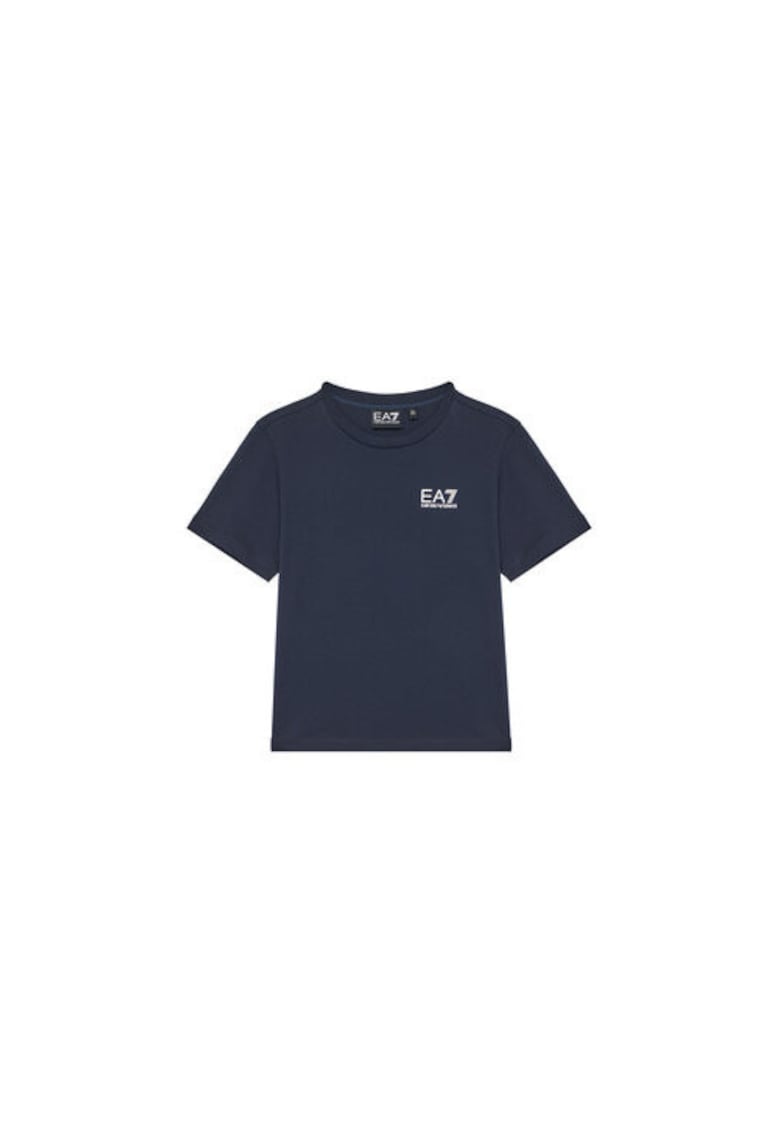 Tricou Emporio Armani - bleumarin - bumbac - Bleumarin