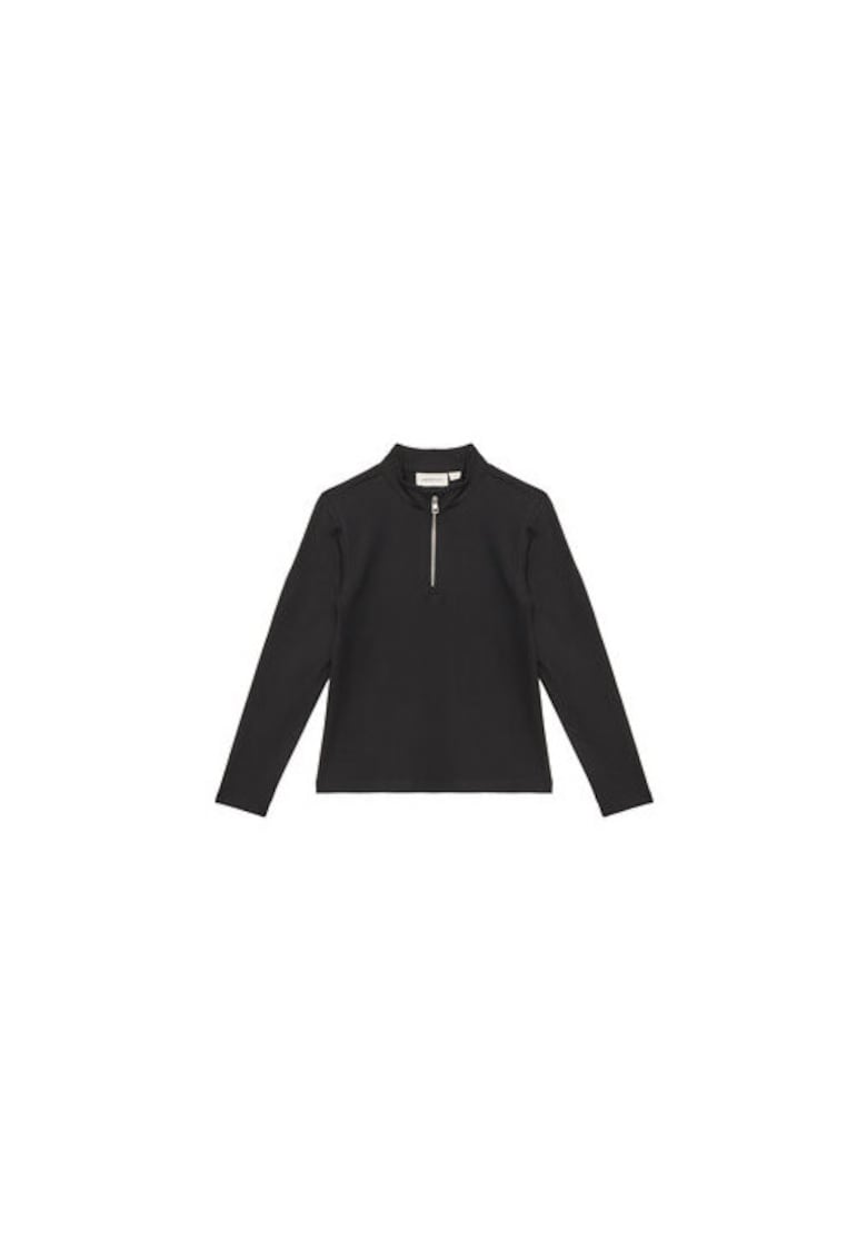 Bluza fete - negru - viscoza/poliamida/elastan - 16 ani -