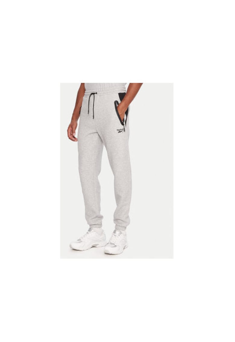 Pantaloni de trening - bumbac/poliester - gri