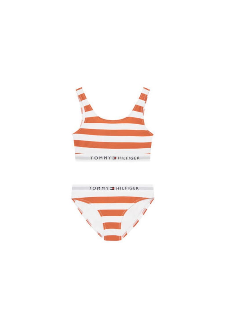 Costum de baie Fata - Portocaliu - 80% nailon - 20% elastan - 14/16Y