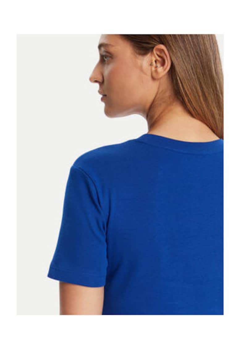 Tricou Dama - Albastru - 100% bumbac -