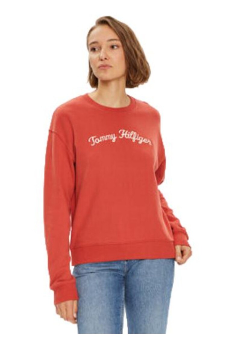 Bluza dama - bumbac - rosu -
