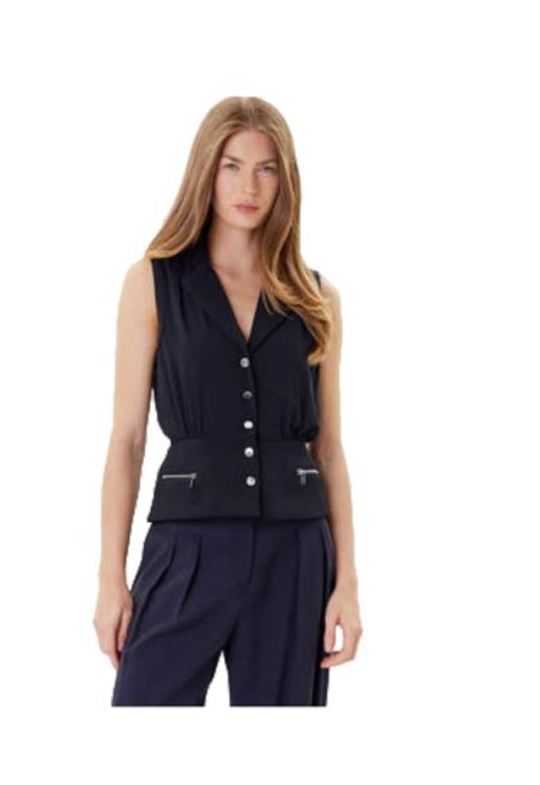 Tricou dama - poliester - bleumarin