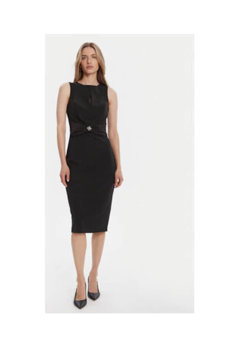 Rinascimento Rochie cocktail neagra - 90% poliester - 10% elastan - Negru