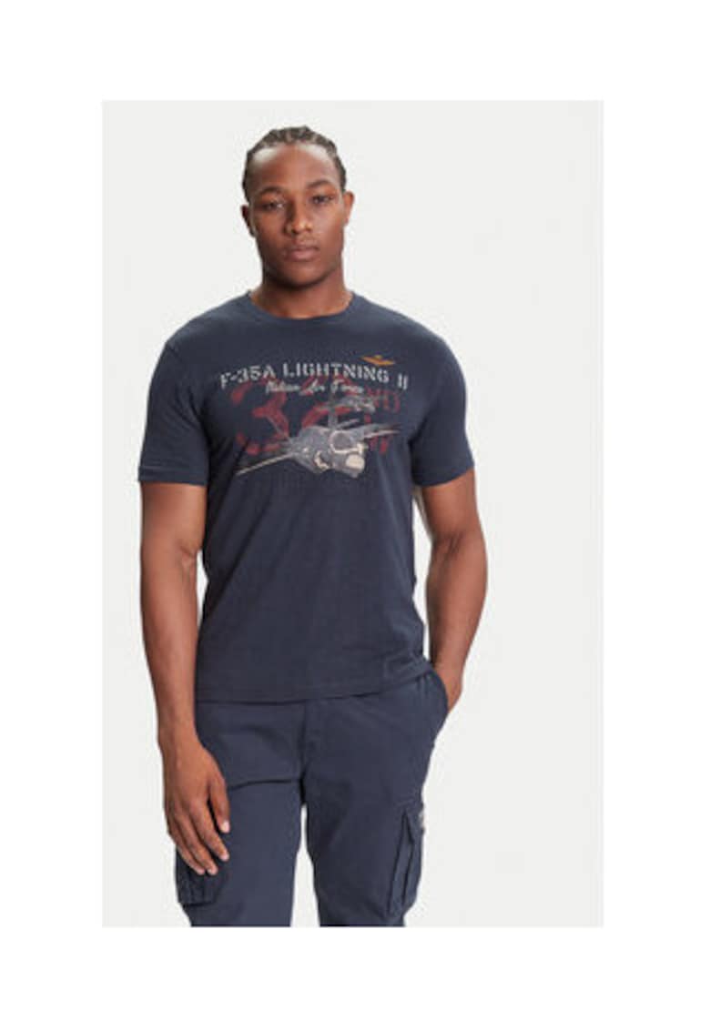 Tricou Barbati - bleumarin - 100% bumbac