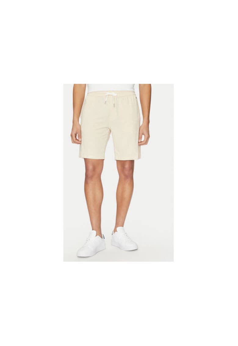 Sorturi sport Barbati - Bej - 57% bumbac organic - 38% bumbac - 5% elastan -