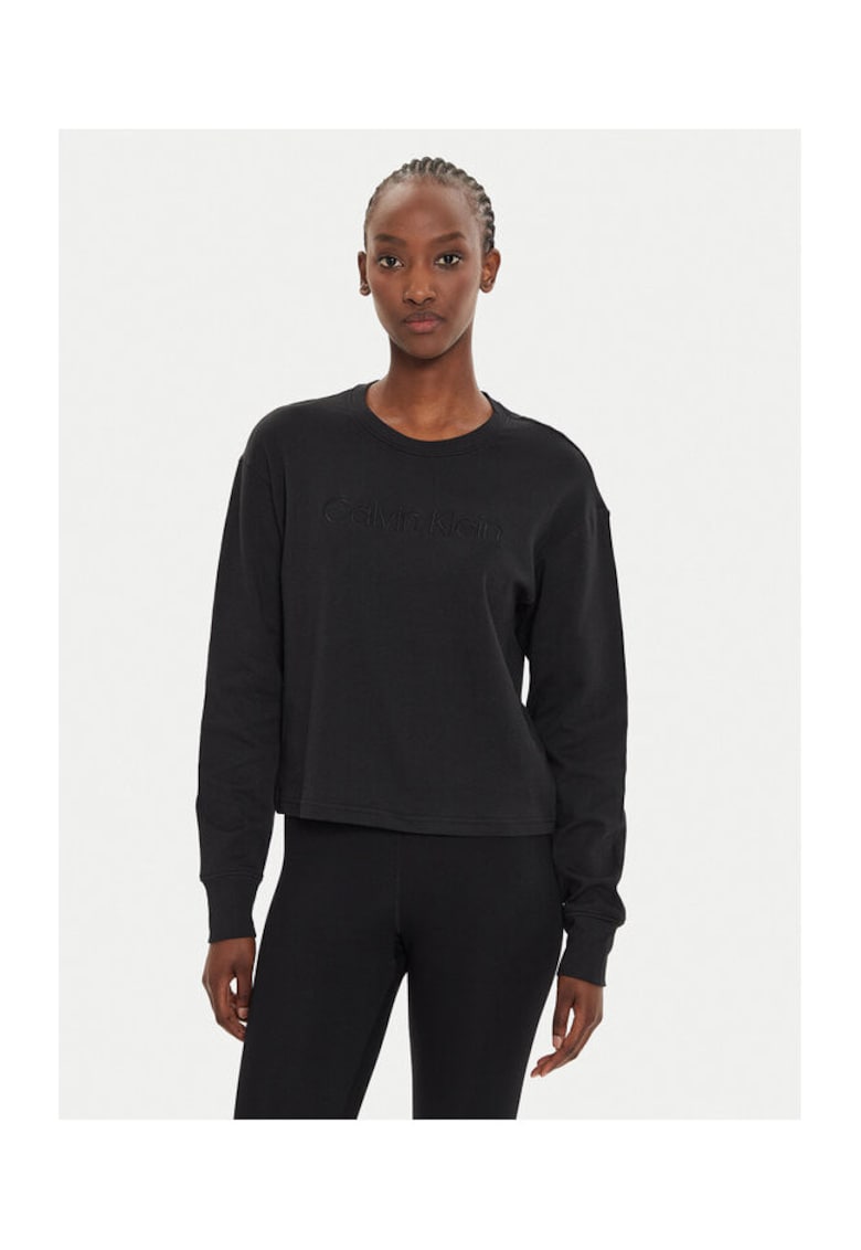 Hanorac dama negru - din material moale
