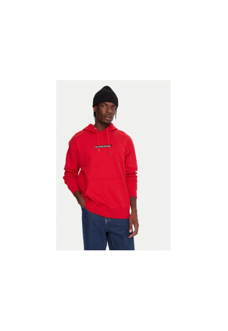 Hanorac sport barbati - bumbac/poliester - rosu