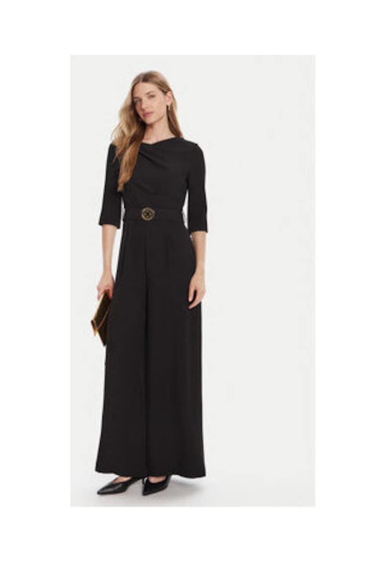 Salopeta dama - neagra - poliester