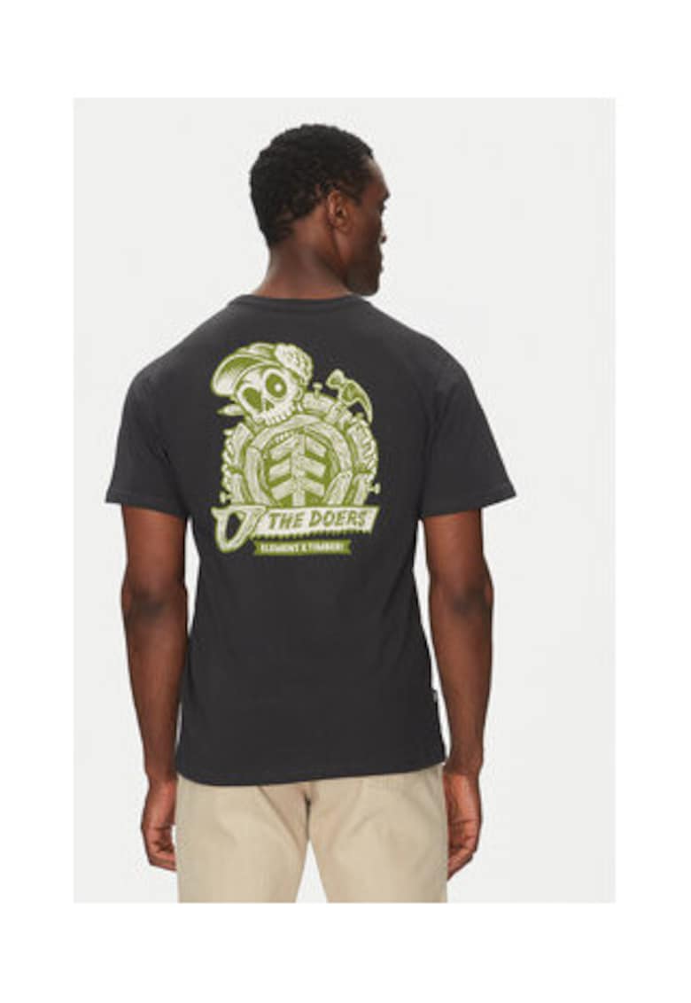 Tricou barbati - negru - 100% bumbac - 65996 - Negru