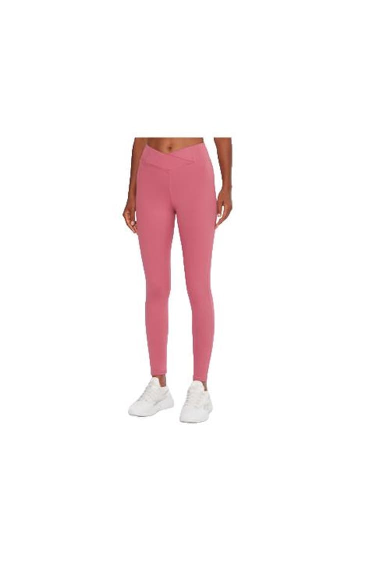 Colanti sport dama - roz - 85% poliester reciclat - 15% elastan -