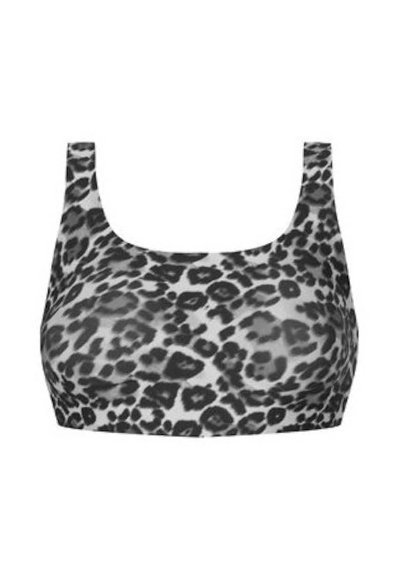 Sutien top Gri - 65% poliamida - 35% elastan