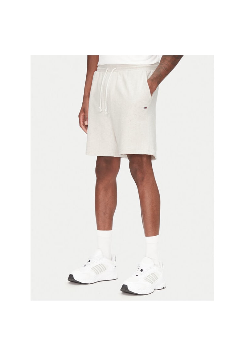 Pantaloni scurti sport barbati - Bej - 100% bumbac