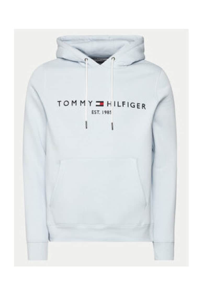 Hanorac barbati - albastru - bumbac si poliester reciclat -