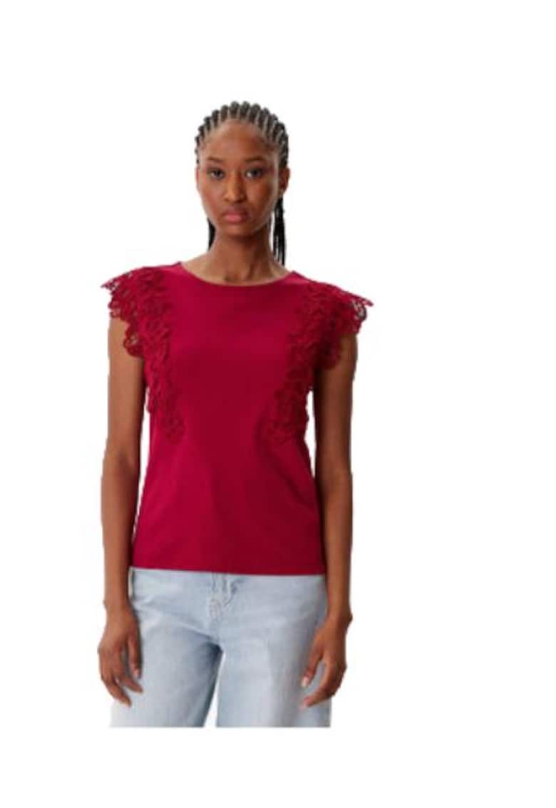 Tricou dama - bumbac - rosu