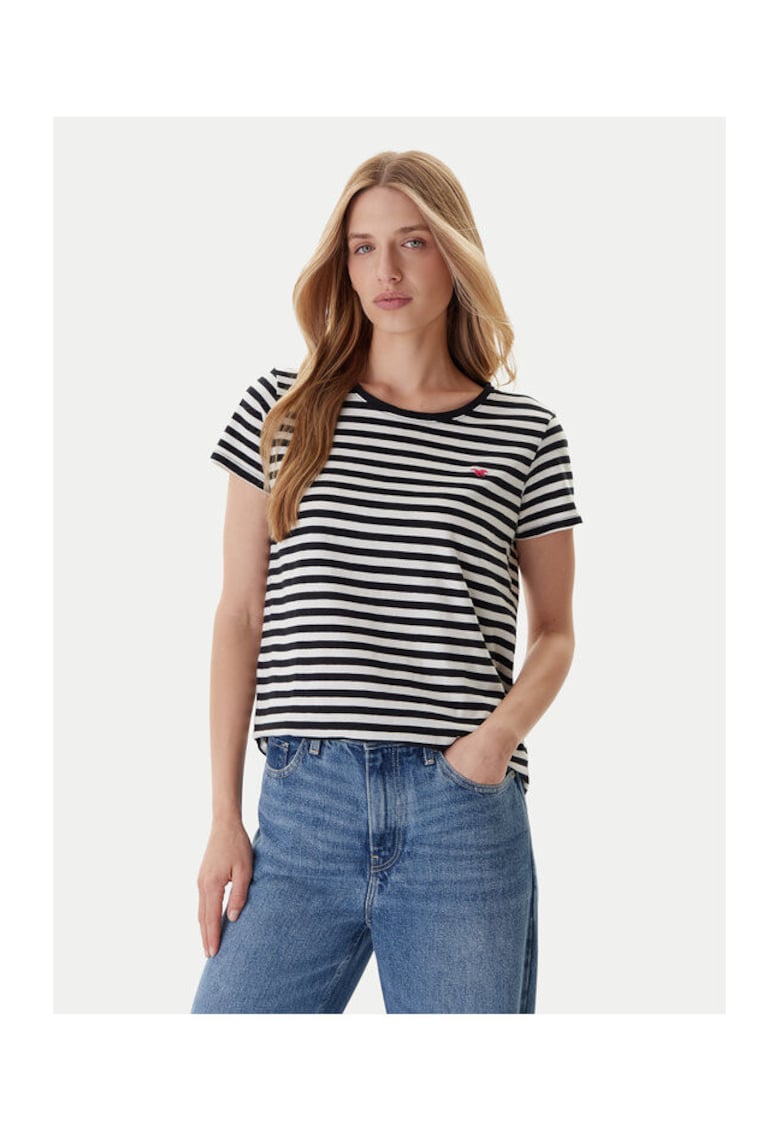 Tricou dama - Bumbac - Negru -