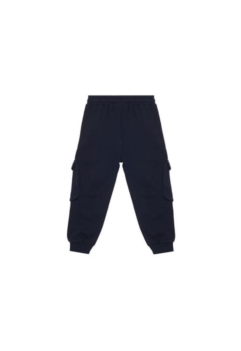 Pantaloni de trening baieti - bumbac - bleumarin - Bleumarin
