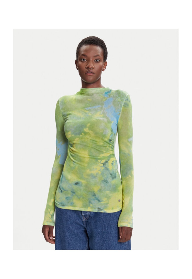 Bluza dama - verde - 100% viscoza -