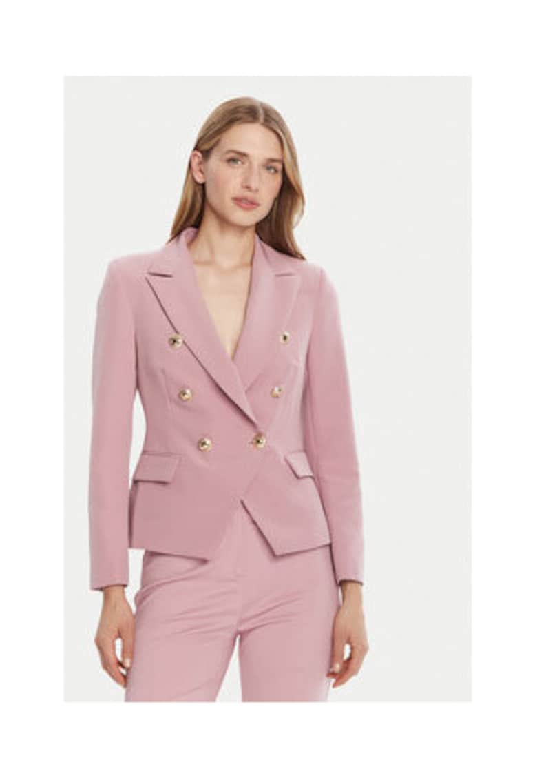 Sacou dama - 90% poliester - 10% elastan - Roz