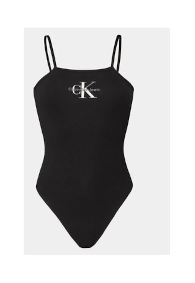 Body Dama - negru - bumbac - elastan -