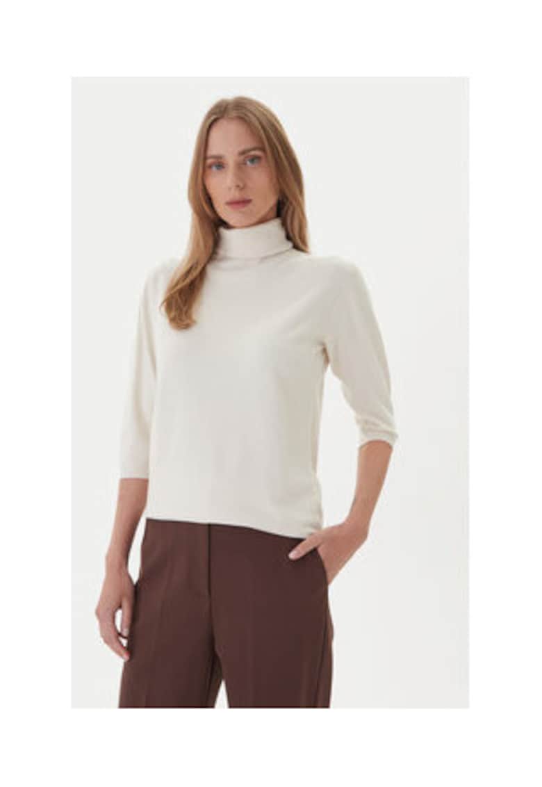 Bluza dama - Ecru - viscoza - poliamida -