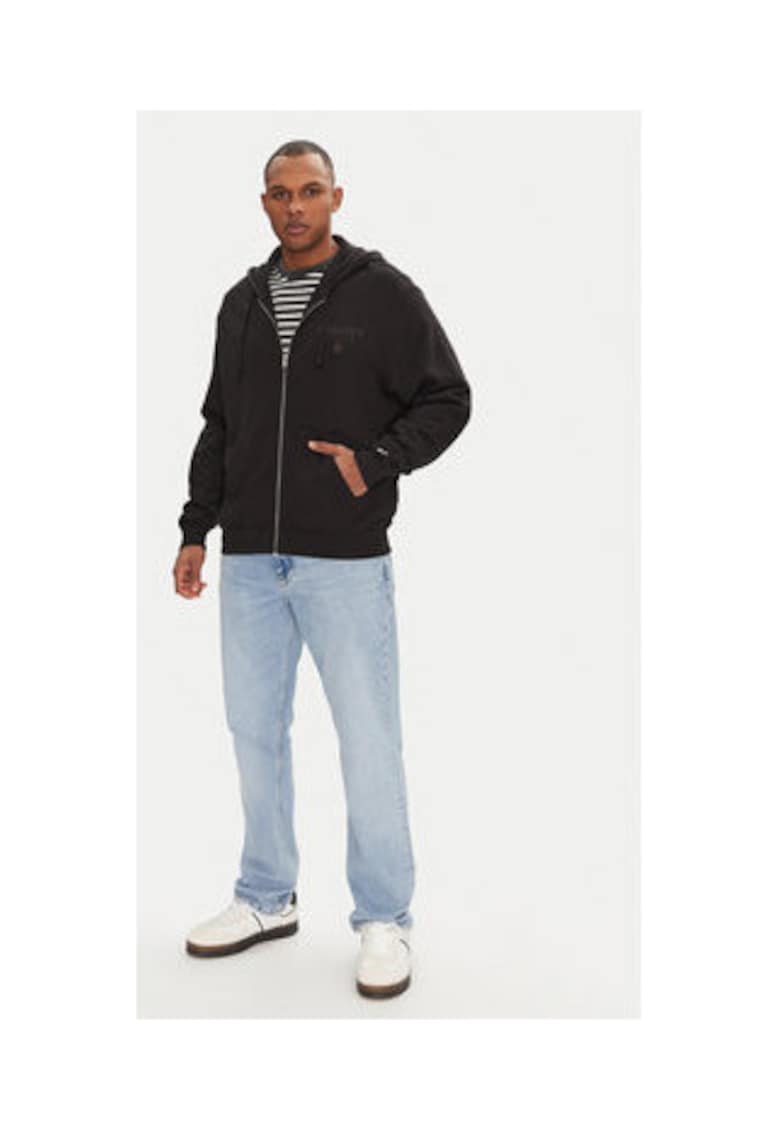 Hanorac barbati - negru - 100% bumbac -