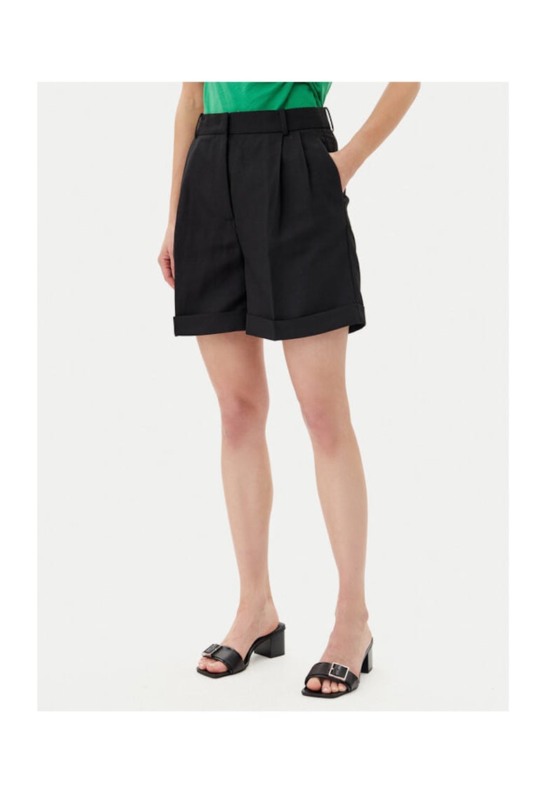 Pantaloni poliester - negru - 57442 - Negru