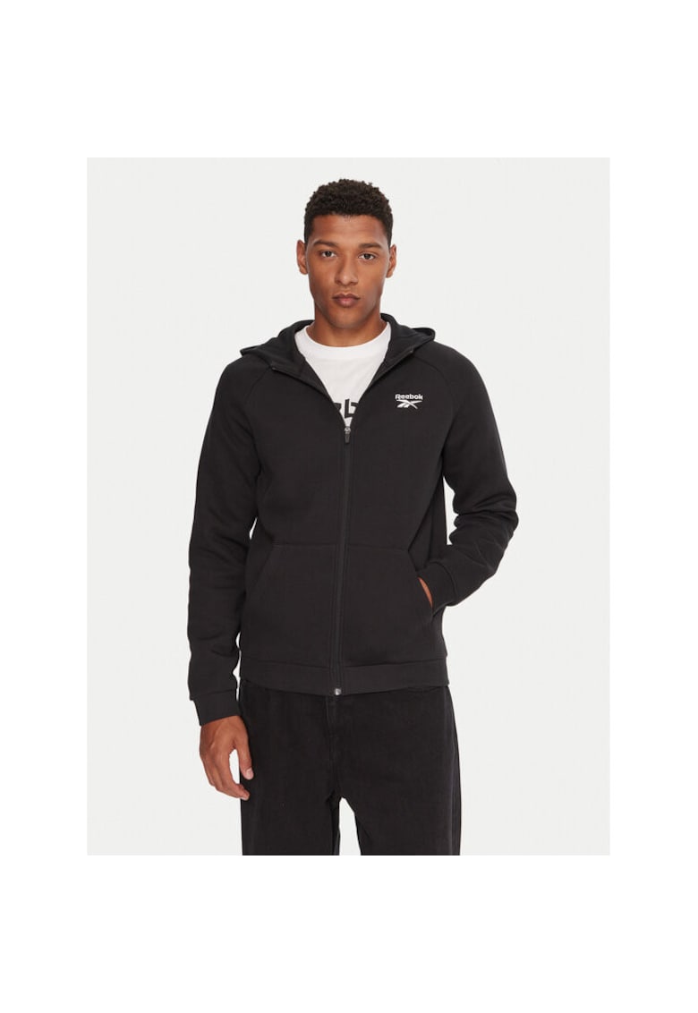 Hanorac sport barbati - bumbac/poliester - negru