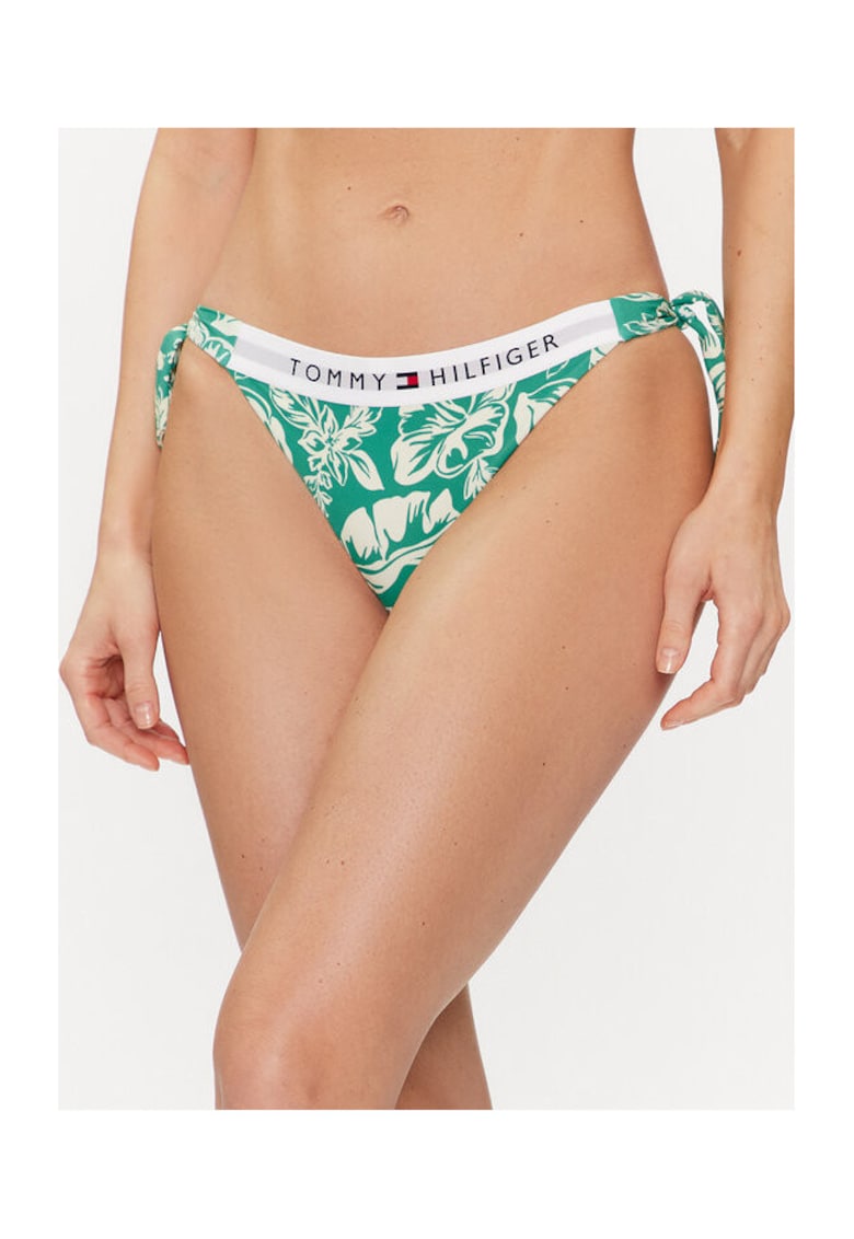 Slip de baie dama - - Verde/Bej