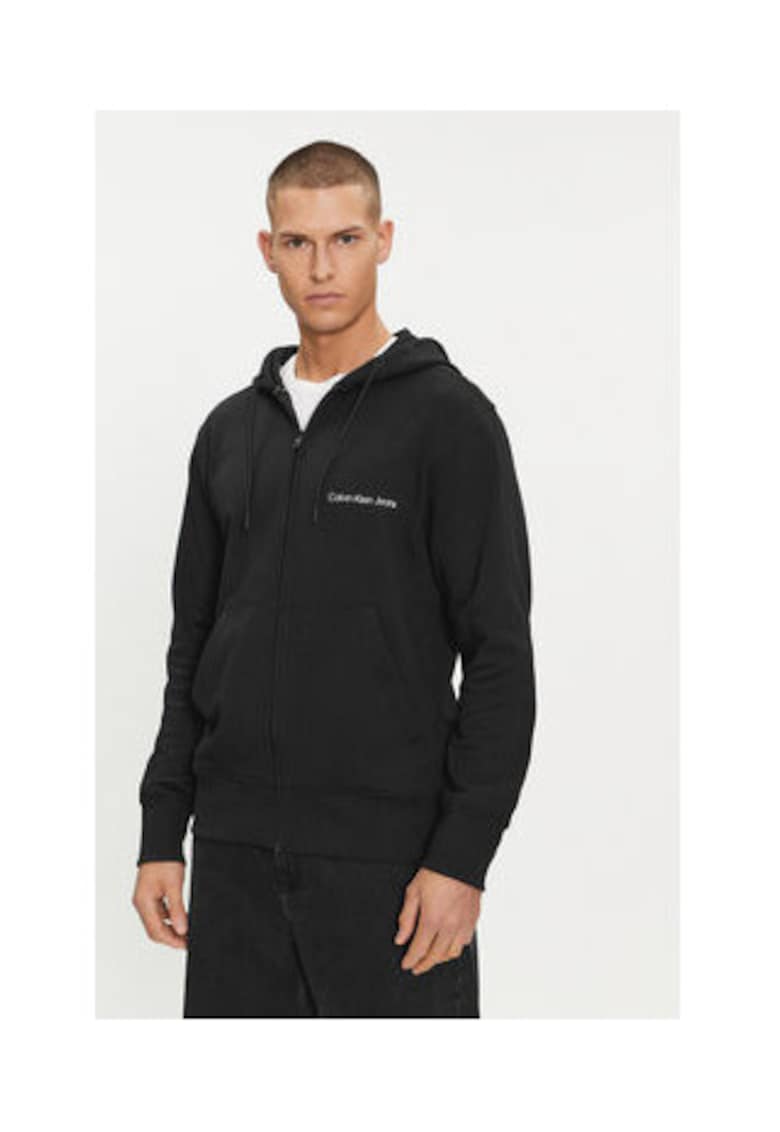 Hanorac barbati - negru - bumbac -